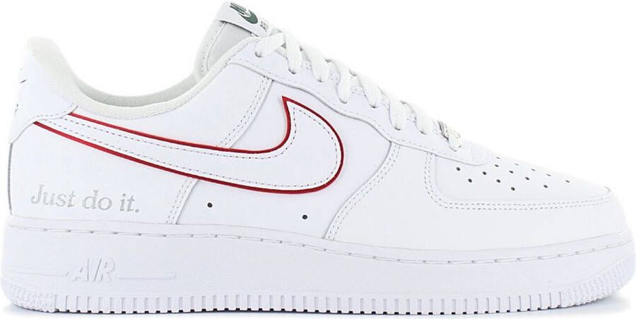 Nike Air Force 1 White University Red Noble Green Schoenmaat 42 1 2 Sneakers DQ0791 100