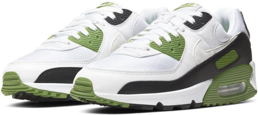 Nike Air Max 90 Herenschoen White Black Green Heren