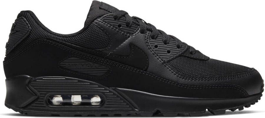 Nike Air Max 90 Running Schoenen black black black white maat: 47 beschikbare maaten:41 42.5 39 40 43 44.5 45 46 40.5 47.5 45.5 47 38.5