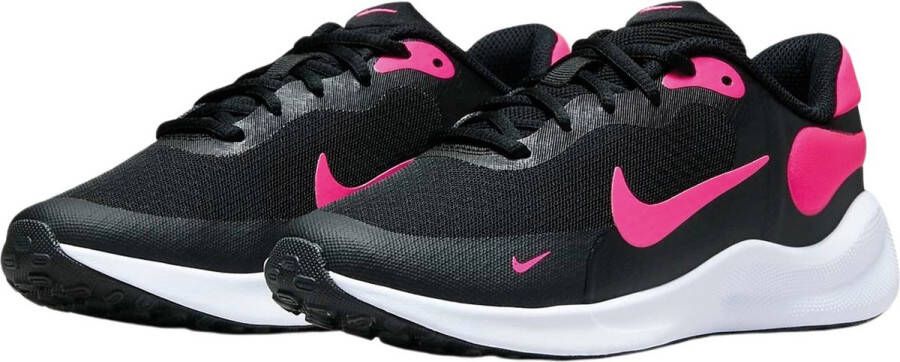 Nike Hardloopschoenen voor kids Revolution 7 Black White Hyper Pink- Dames Black White Hyper Pink