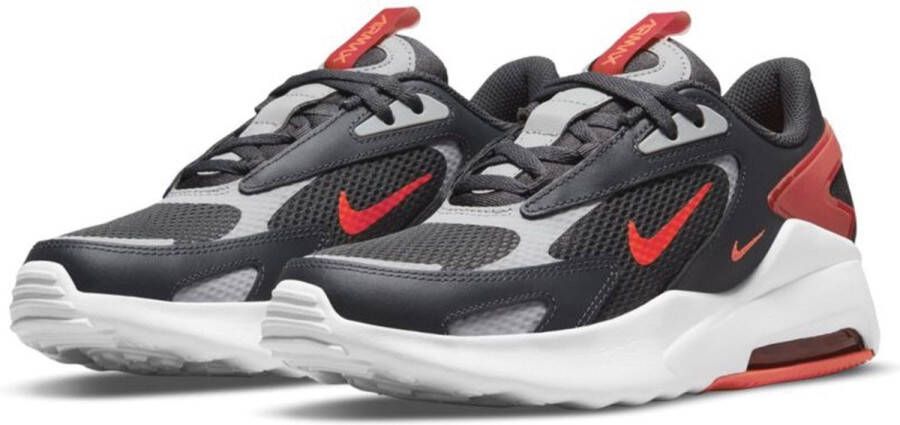 Nike air max bolt sneakers grijs rood kinderen