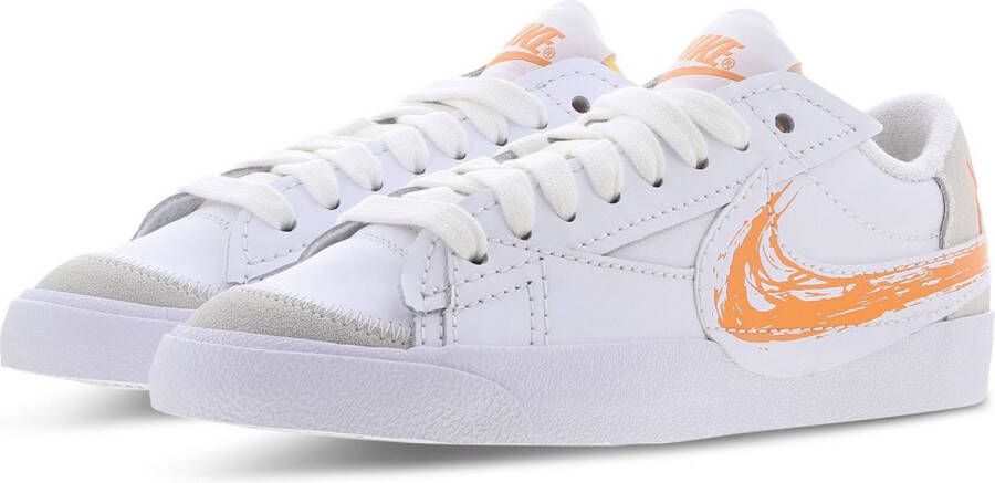 Nike Blazer Low 77 Jumbo Basketball Schoenen white orange trance sail maat: 44.5 beschikbare maaten:44.5 - Foto 1