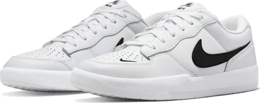 Nike SB Force 58 Premium Skate in wit formaten: 42.5