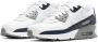 Nike Air Max 90 Leather Sneakers Kinderen White Grey Black Kind - Thumbnail 1