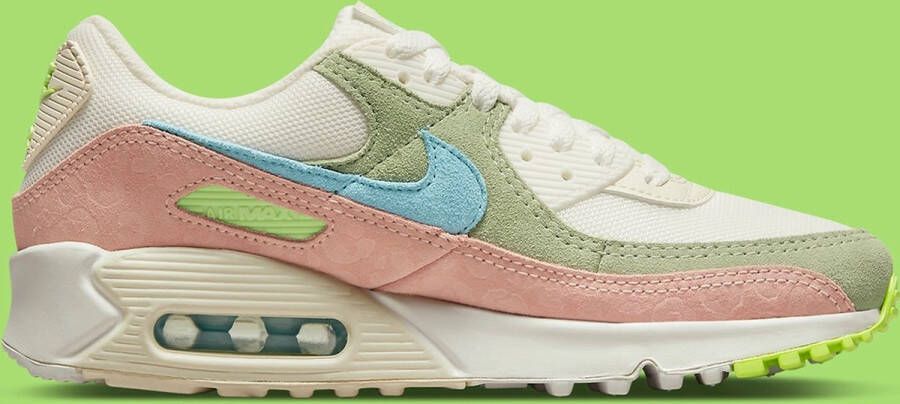 Nike Air Max 90 Sail Copa Honeydew Sneakers Dames DOOS ZONDER DEKSEL