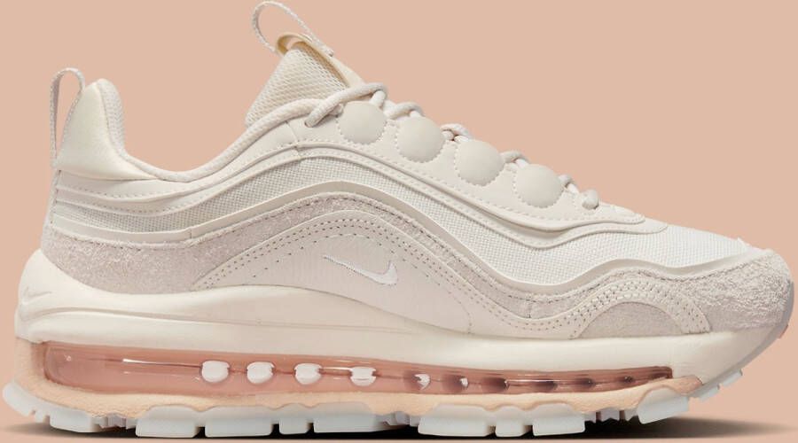 Nike Wmns Air Max 97 Futura Running Schoenen phantom photon dust pale ivory guava ice maat: 36.5 beschikbare maaten:36.5 37.5 38.5 39 40.5