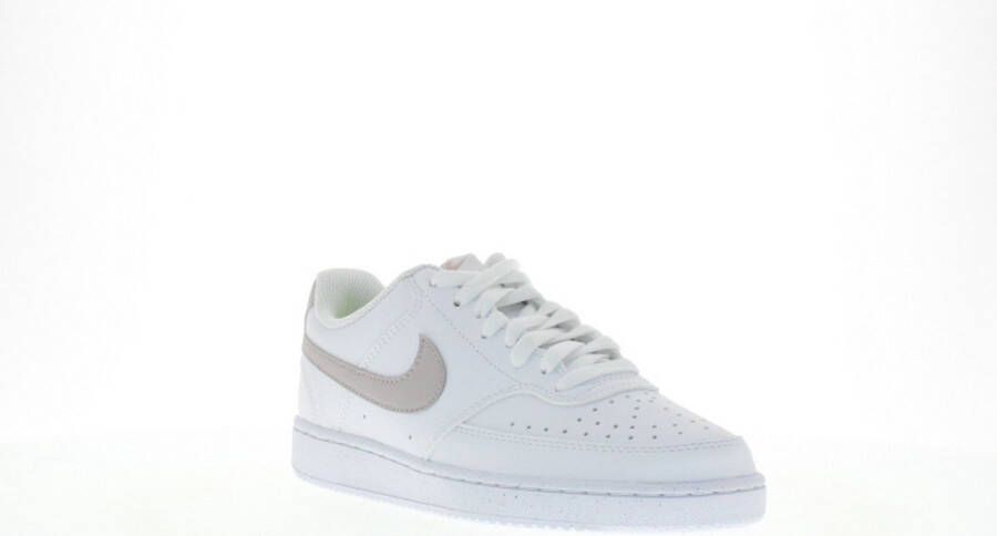 Nike Court Vision Low Wit Roze Sneakers Vrouwen DOOS ZONDER DEKSEL