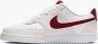 Nike Court Vision Low Sneaker Wit-Rood - Thumbnail 2