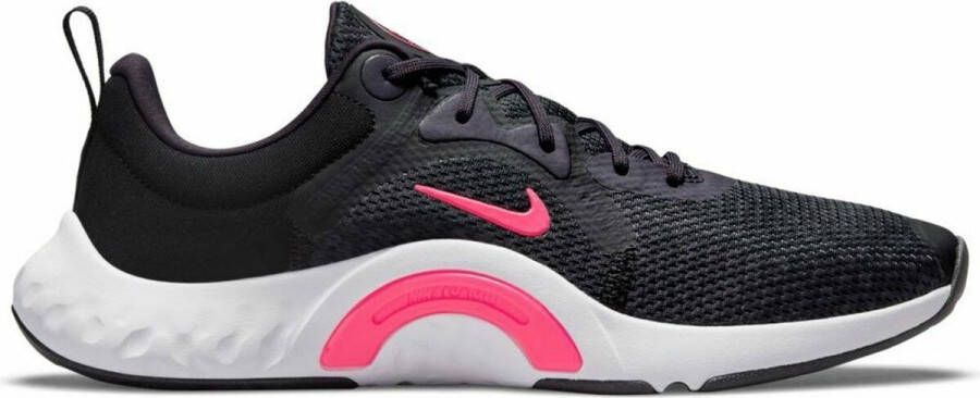 Nike Renew In Season Tr 11 fitness schoenen zwart roze paars