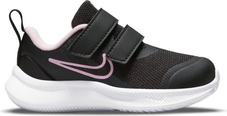 Nike star runner 3 hardloopschoenen zwart kinderen