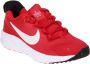 Nike star runner 4 hardloopschoenen rood wit kinderen - Thumbnail 1