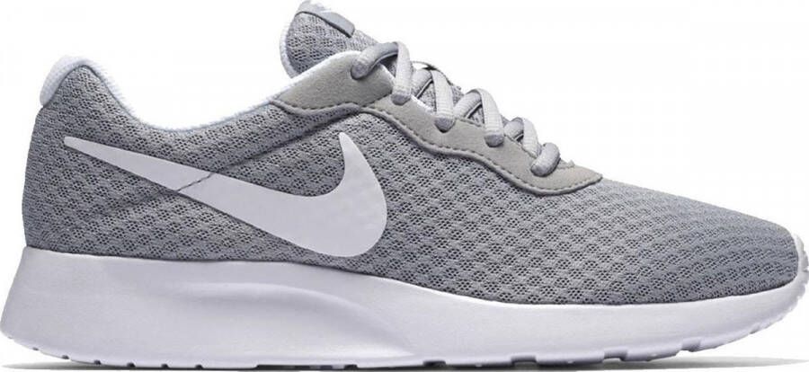 Nike Tanjun Dames Sneakers Wolf Grey White