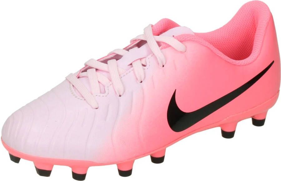 Nike Low top voetbalschoenen voor kleuters kids (meerdere ondergronden) Jr. Tiempo Legend 10 Club Pink Foam Black Pink Foam Black