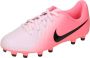 Nike Low top voetbalschoenen voor kleuters kids (meerdere ondergronden) Jr. Tiempo Legend 10 Club Pink Foam Black Pink Foam Black - Thumbnail 3