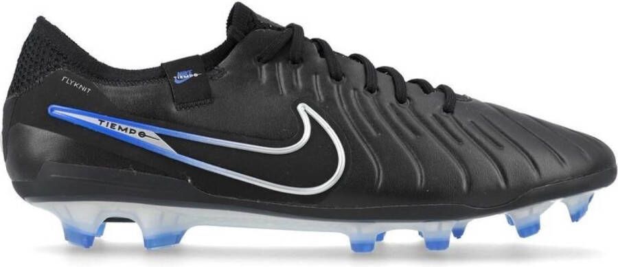 Nike Tiempo Legend 10 Elite FG Voetbalschoenen Mannen Zwart Hyper Royal Chrome