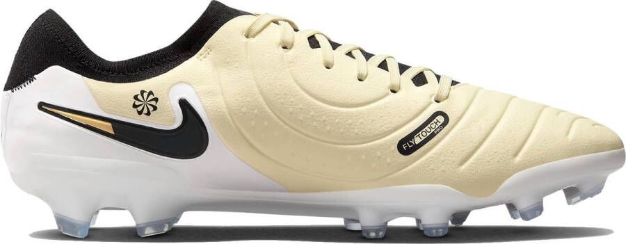 Nike Tiempo Legend 10 Pro FG Voetbalschoenen Geel Zwart