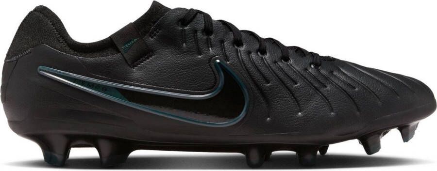 Nike Low top voetbalschoenen (stevige ondergrond) Tiempo Legend 10 Pro Black Deep Jungle Black- Heren Black Deep Jungle Black