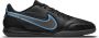 Nike tiempo legend 9 academy ic voetbalschoenen zwart grijs heren - Thumbnail 1