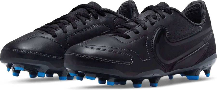 Nike Jr. Tiempo Legend 9 Club MG Voetbalschoenen voor kleuters kids (meerdere ondergronden) Black Summit White Light Photo Blue Black - Foto 2