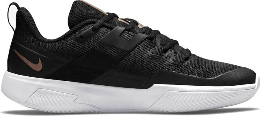 Nike Court Vapor Lite Gravel Schoenen Black Metalic Red Bronze White Kinderen