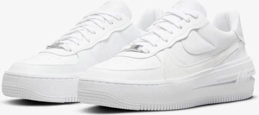 Nike Wmns Air Force 1 Platform Basketball Schoenen white summit white white white maat: 42 beschikbare maaten:37.5 38 39 40.5 36.5 41 42