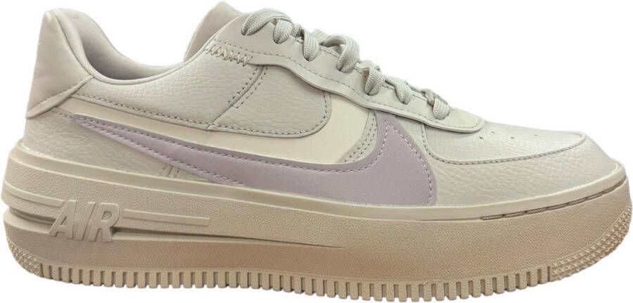 Nike Air Force 1 Platform Damesschoenen Light Orewood Brown Pale Ivory Platinum Violet- Dames Light Orewood Brown Pale Ivory Platinum Violet