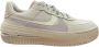 Nike Air Force 1 Platform Damesschoenen Light Orewood Brown Pale Ivory Platinum Violet- Dames Light Orewood Brown Pale Ivory Platinum Violet - Thumbnail 7