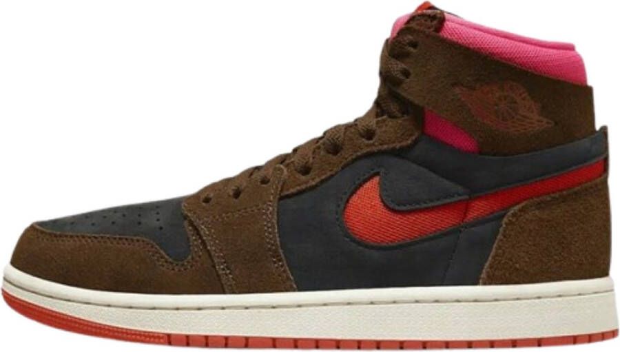 Nike Air Jordan 1 AIR CMFT 2 Cacao Pikante Red Black Dames