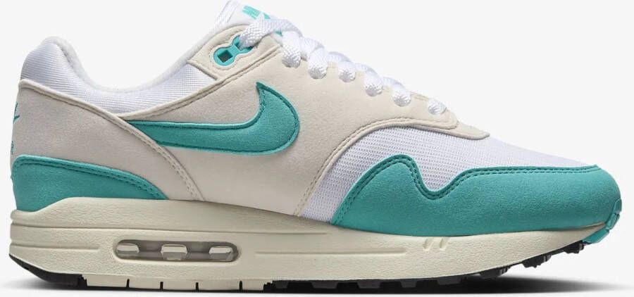 Nike Air Max 1 Wmns Dusty Cactus Sneakers Dames Wit Phantom Coconut Milk Dusty Cactus