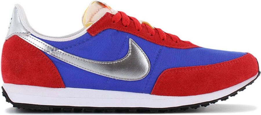 Nike Waffle Trainer 2 SP Heren Sneakers Sport Casual Schoenen Blauw Rood DC2646 - Foto 1