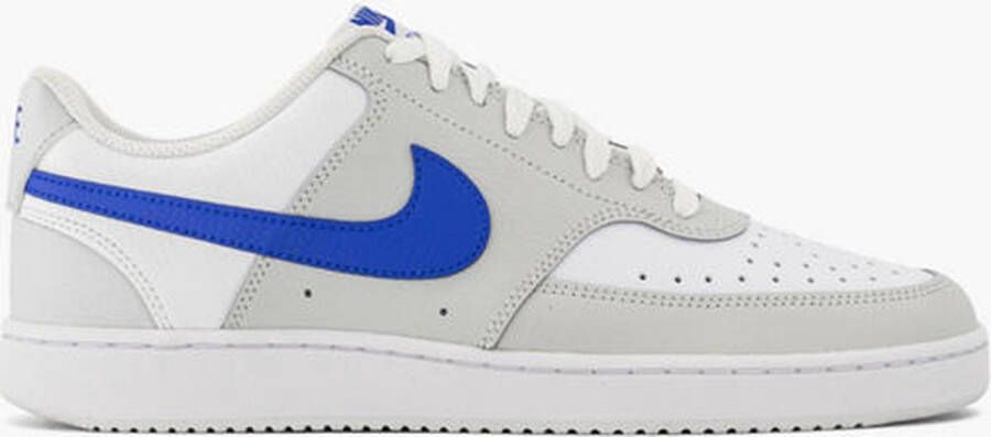 Nike court vision low sneakers blauw wit heren