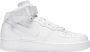 Nike Damesschoenen Air Force 1 '07 Mid White White White- Dames White White White - Thumbnail 5