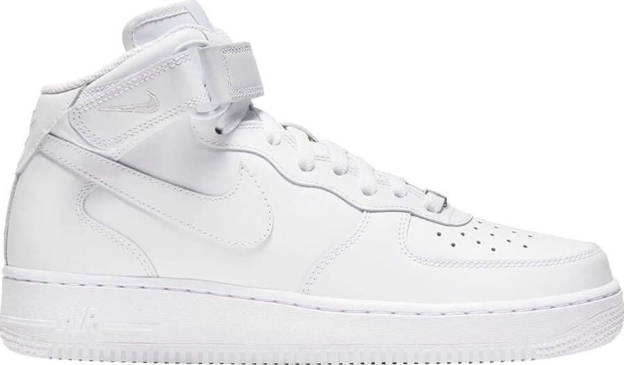 Nike Damesschoenen Air Force 1 '07 Mid White White White- Dames White White White