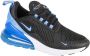 Nike Air Max 270 Black Royal Pulse Zwart Blauw Sneakers Unisex - Thumbnail 1