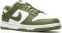 Nike WMNS Dunk Low Medium Olive White Medium Olive-White DD1503-120 Schoenen Sneakers Groen Green - Thumbnail 1