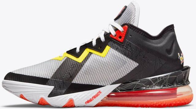 Nike Lebron Xviii Low Sylvester Vs Tweety White Bright Crimson Black Yellow Strike Schoenmaat 40 1 2 Basketball Perfor ce Mid CV7562 103