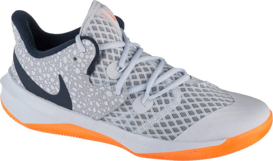 Nike Zoom Hyperspeed Court Se DJ4476-900 Mannen Grijs Volleybalschoenen