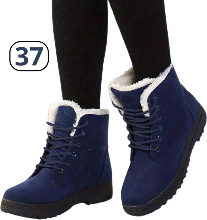 Nivard Sneeuwschoenen Voor Dames Snowboots Wintersport Sneeuwboots Ski Gadgets Blauw