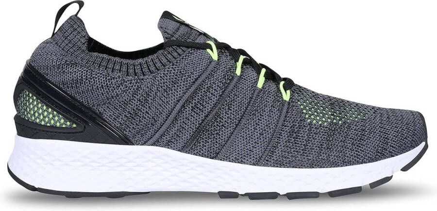 Nivia Arnold 2.0 hardloopschoenen (grijs zwart 6 VK 7 VS 40 EU) Voor mannen en jongens Voor hardlopen joggen trainen fitness TPU rubber Comfortabel Kussen Lichtgewicht