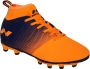 Nivia Ashtang Football Stud for Mens & Boys Black Orange EURO 43) Material-‎Faux Leather Water Resistant more Comfortable Shoes Lightweight Superior Stability Ball Control and Tackling Ideal for Hard and Grassy Surfaces - Thumbnail 2