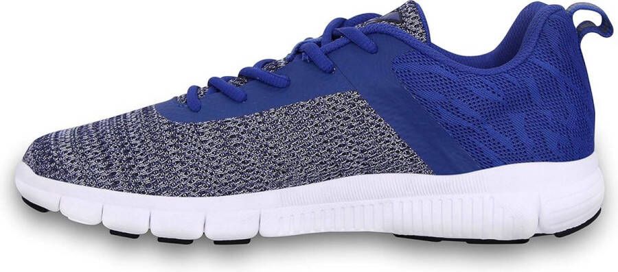 Nivia ESCORT 2.0 hardloopschoenen (blauw 4 VK 5 VS 38 EU) Voor mannen en jongens Voor hardlopen joggen trainen fitness TPU rubber Comfortabel Kussen Lichtgewicht