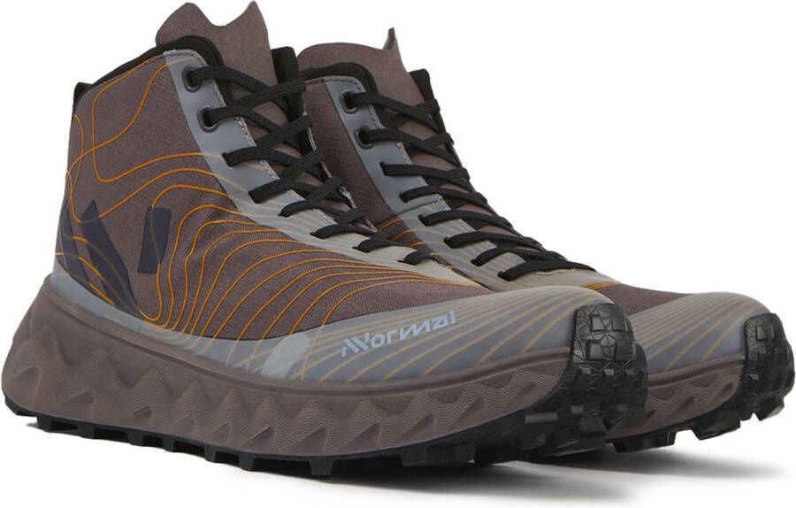 NNormal Tomir Waterproof Mid Trailrunningschoenen Bruin 2 3 Man