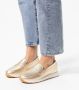 No Stress Dames Gouden leren loafers - Thumbnail 2