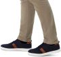 No Stress Heren Blauwe nubuck sneakers - Thumbnail 2