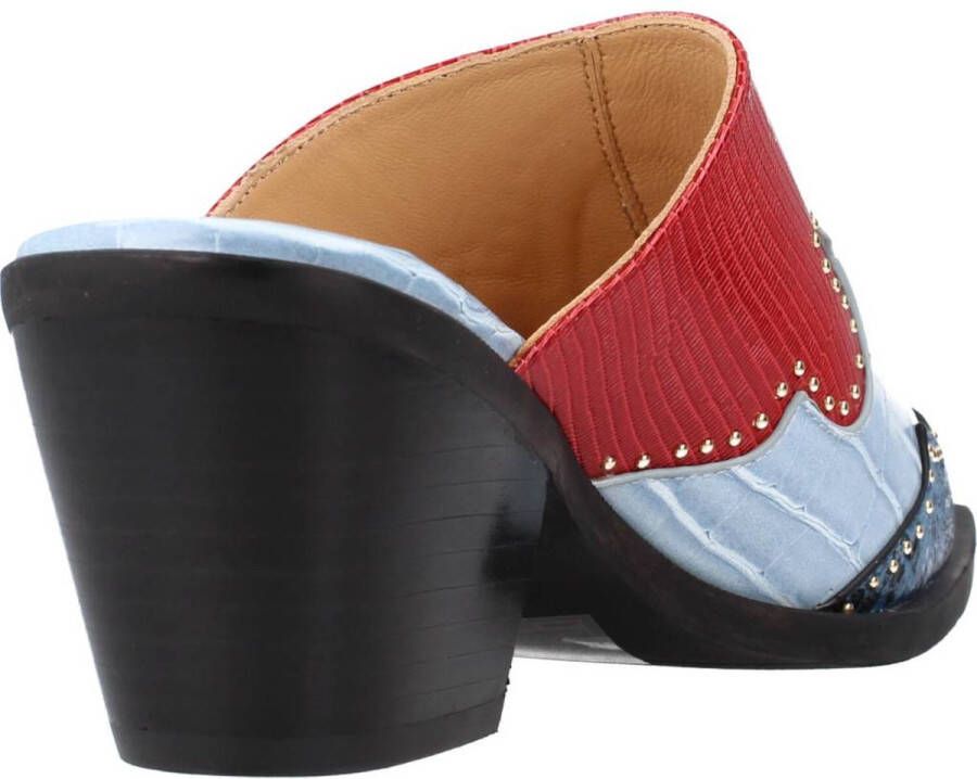 Noa Harmon Heeled Mules Blue Dames