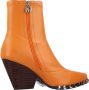 Noa Harmon Ankle Boots Orange Dames - Thumbnail 1