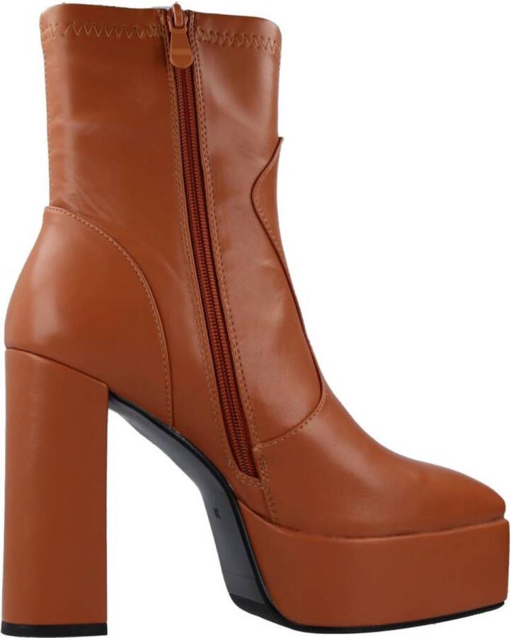 Noa Harmon Heeled Boots Brown Dames