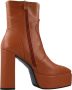 Noa Harmon Heeled Boots Brown Dames - Thumbnail 1