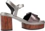 Noa Harmon Elegante Hoge Hak Sandalen voor Vrouwen Gray Dames - Thumbnail 1