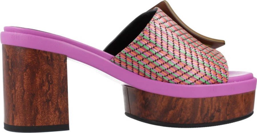 Noa Harmon Stijlvolle heeled mules voor vrouwen Multicolor Dames